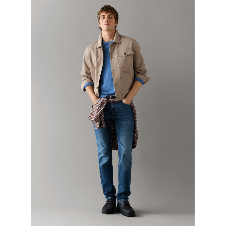 jeans homme  pepe jeans tapered jeans stanley