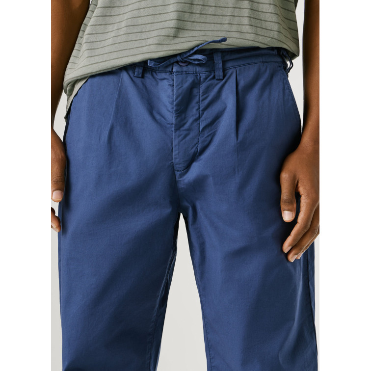 pantalon homme  pepe jeans relaxed loose poplin pant