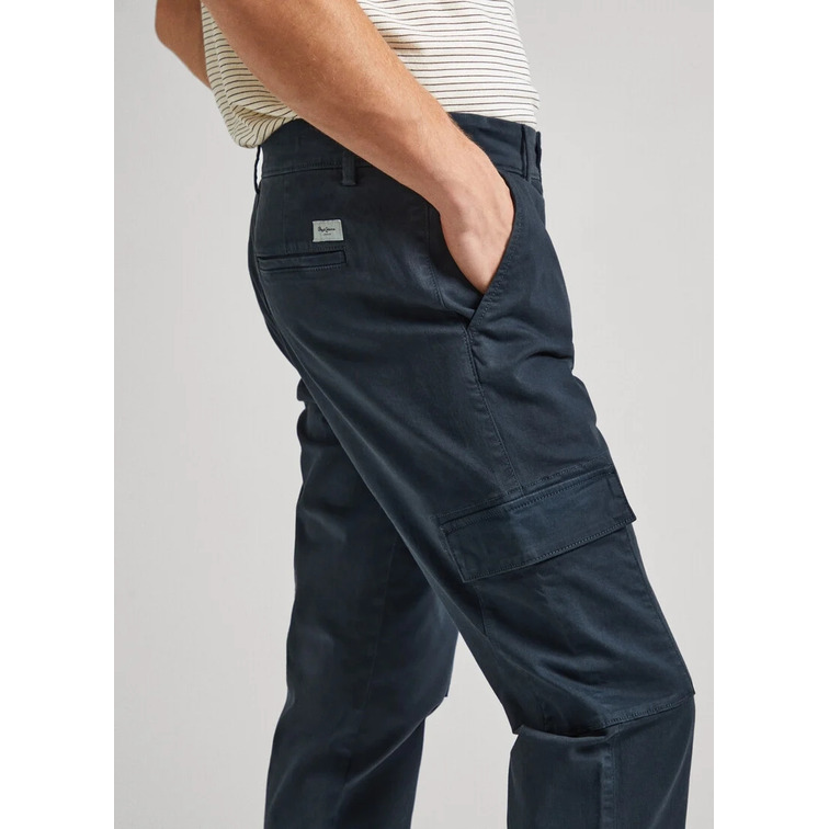 jeans homme  pepe jeans slim cargo