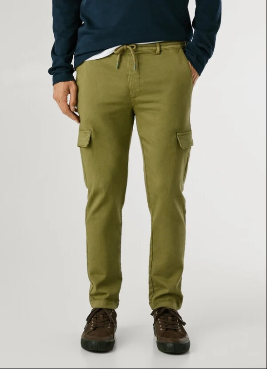 pantalon homme  pepe jeans gymdigo cargo pant