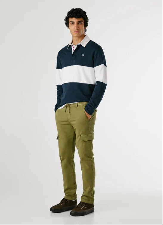 pantalon homme  pepe jeans gymdigo cargo pant