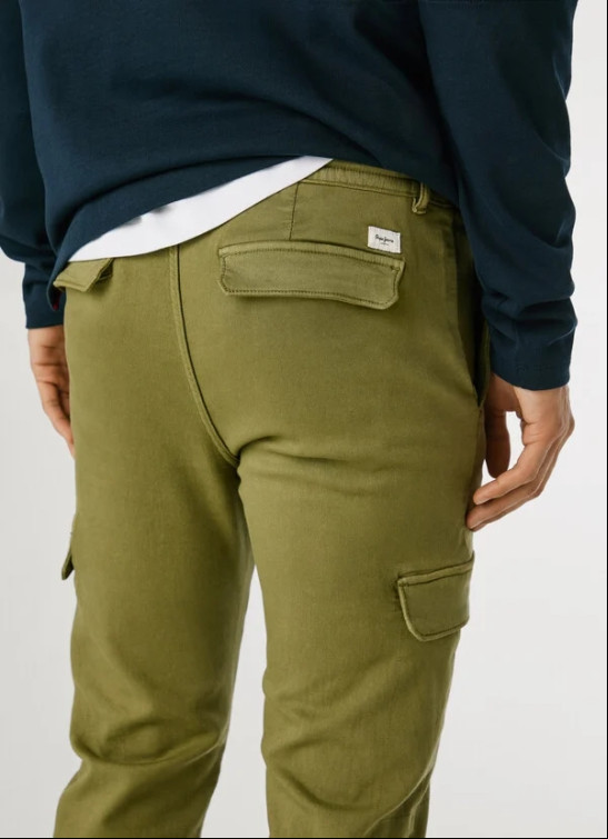 pantalon homme  pepe jeans gymdigo cargo pant