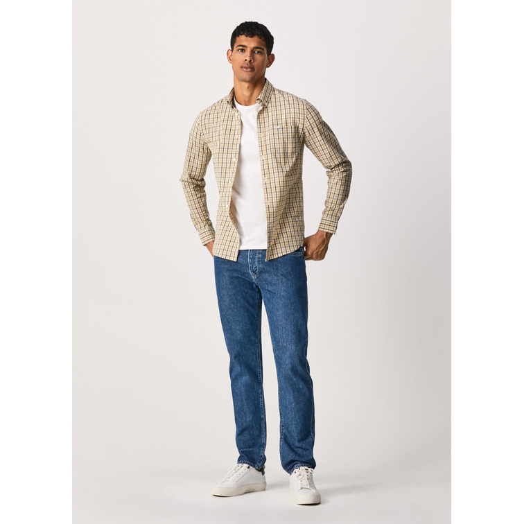 chemise homme  pepe jeans peckham