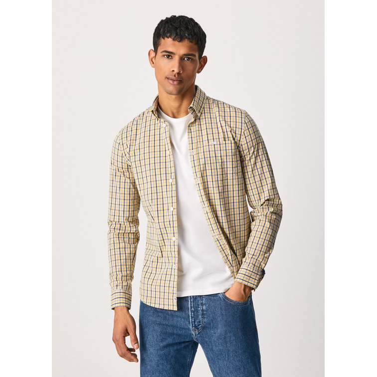 chemise homme  pepe jeans peckham