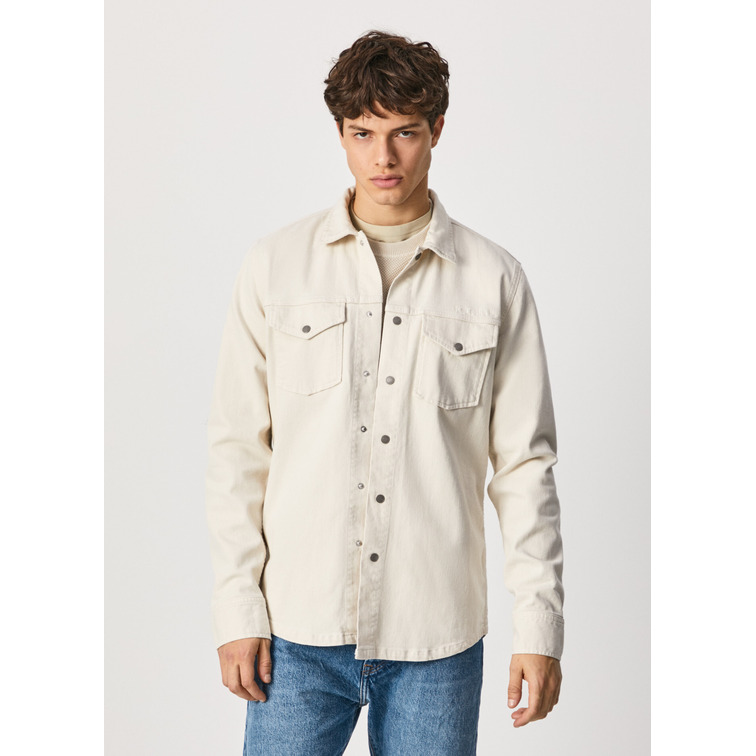 chemise homme  pepe jeans dave natural