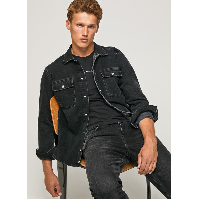 chemise homme  pepe jeans weston reclaim