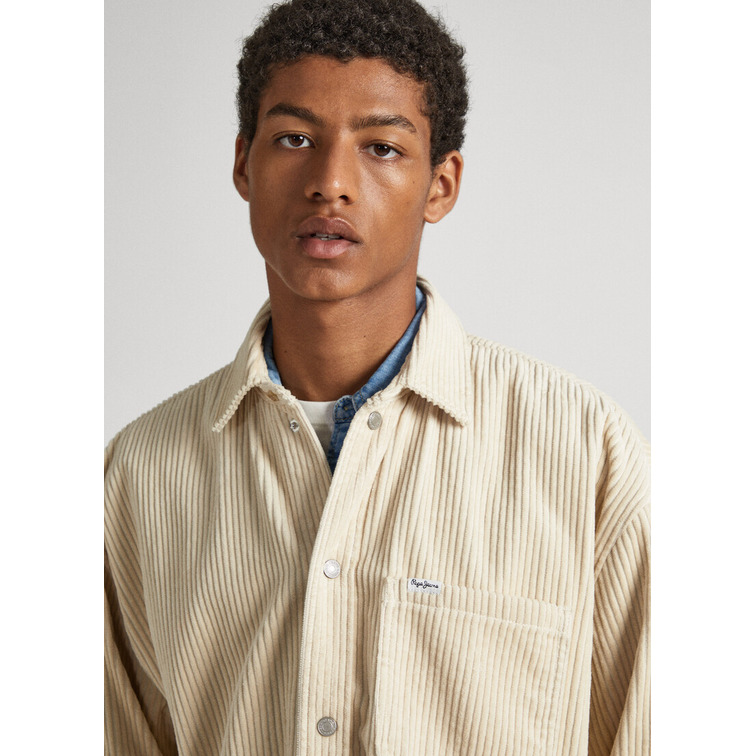 chemise homme  pepe jeans devon cord