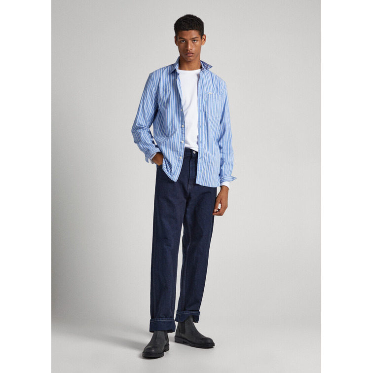 chemise homme  pepe jeans castle