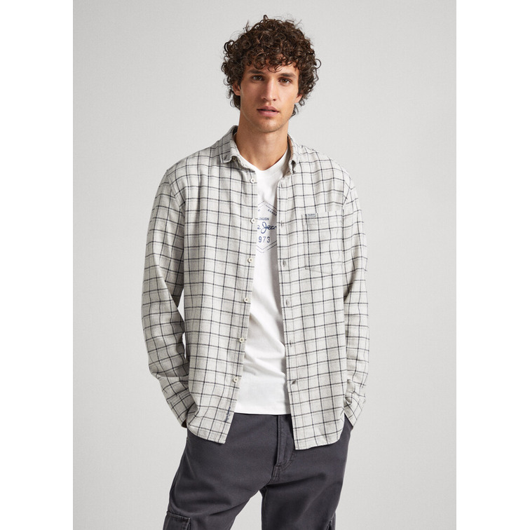 chemise homme  pepe jeans castor