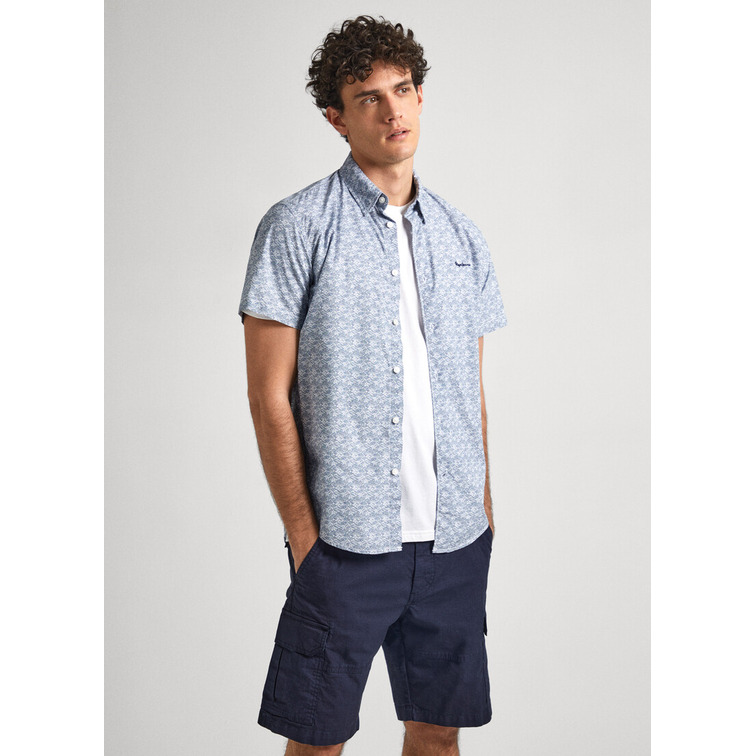 chemise homme  pepe jeans portland