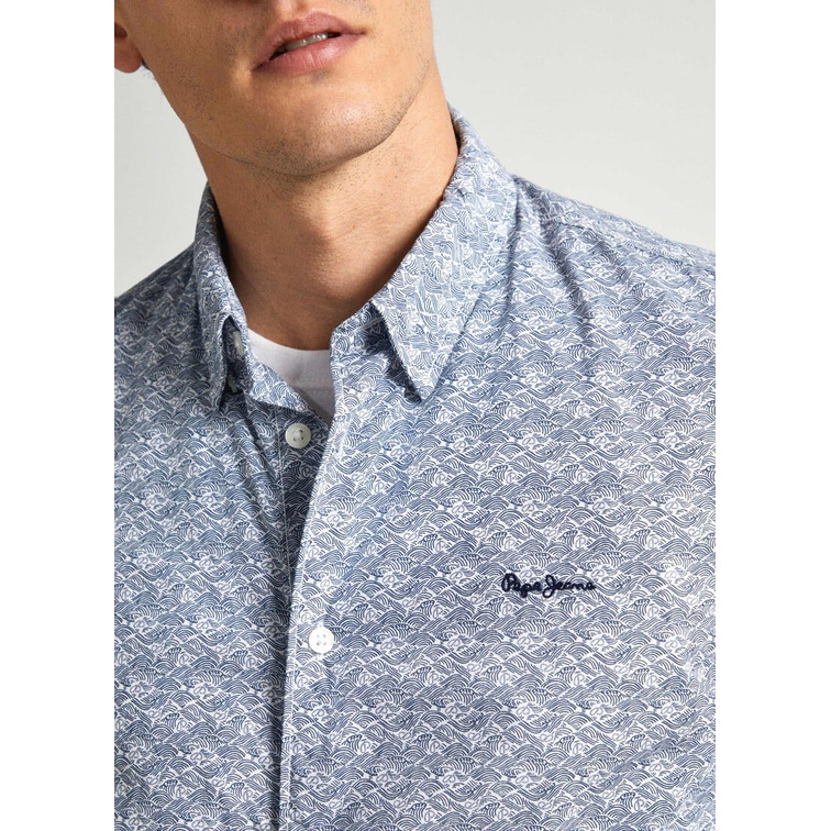 chemise homme  pepe jeans portland