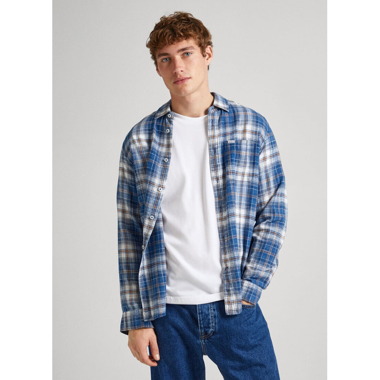 chemise homme  pepe jeans pittsburg