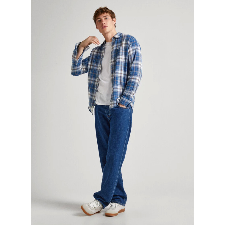 chemise homme  pepe jeans pittsburg