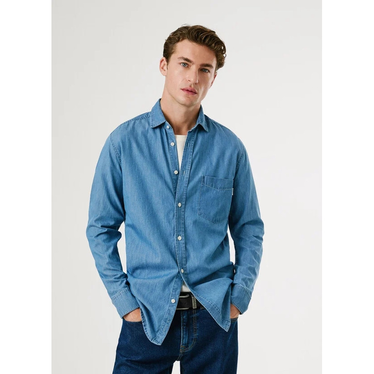 pôle homme  pepe jeans classic slim shirt