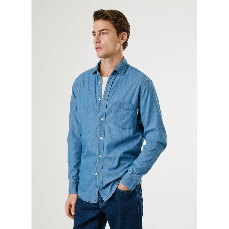 pôle homme  pepe jeans classic slim shirt