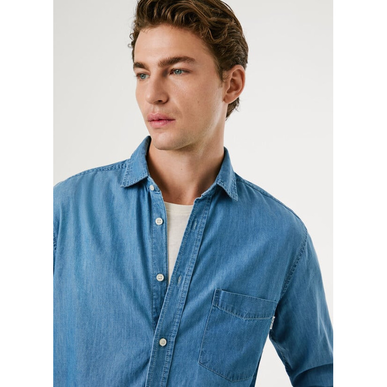 pôle homme  pepe jeans classic slim shirt