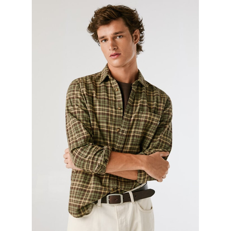 chemise homme  pepe jeans crownley