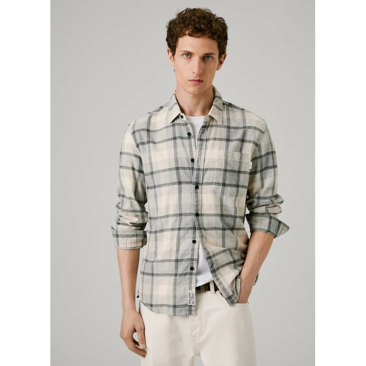 chemise homme  pepe jeans clue