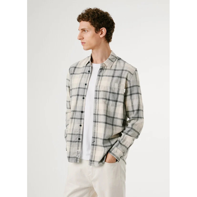 chemise homme  pepe jeans clue