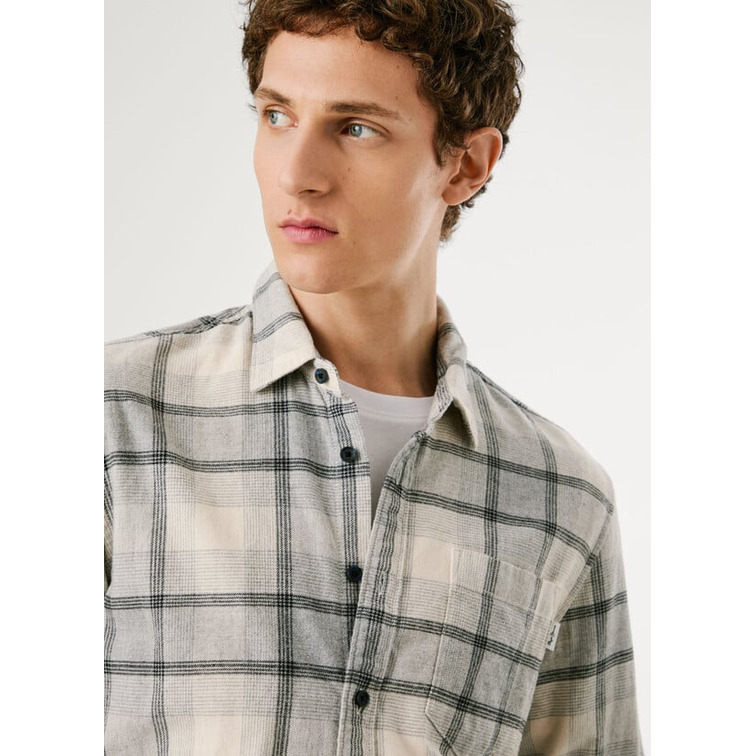 chemise homme  pepe jeans clue