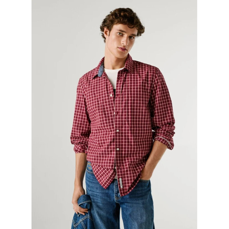chemise homme  pepe jeans capel