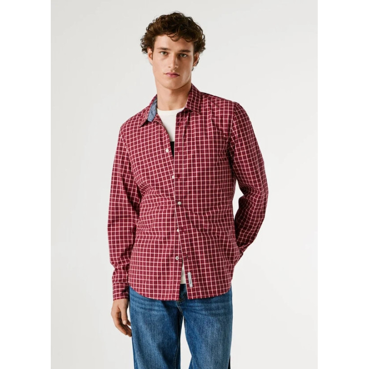 chemise homme  pepe jeans capel