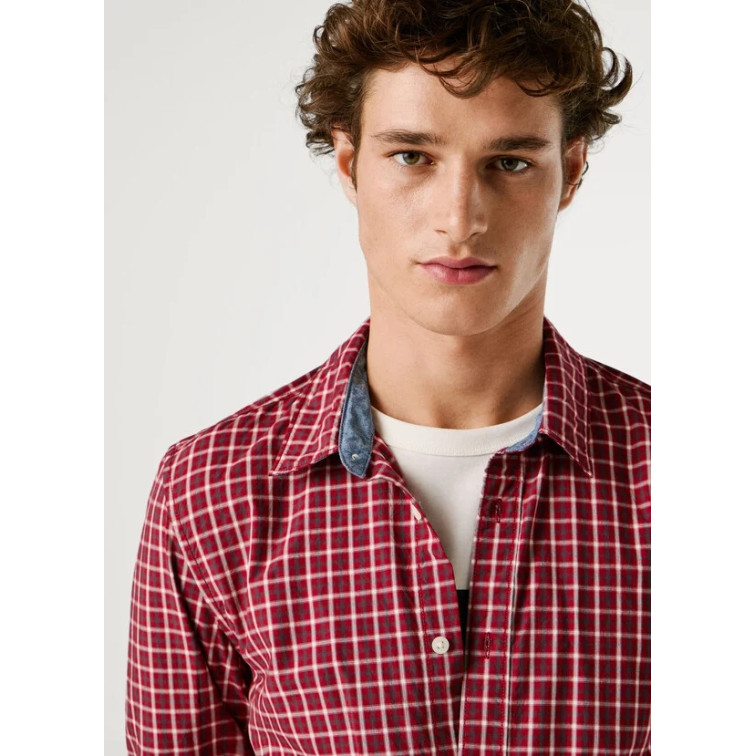 chemise homme  pepe jeans capel