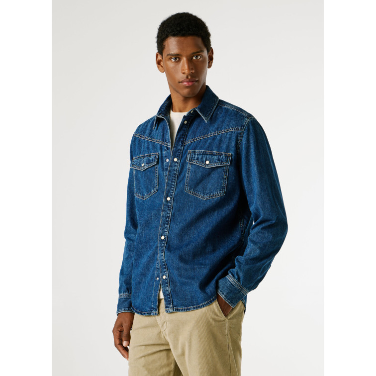chemise homme  pepe jeans authentic shirt brooks