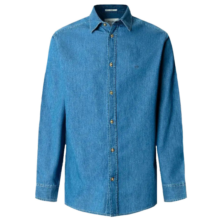 chemise homme  pepe jeans abel classic slim shirt