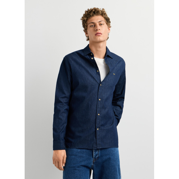 chemise homme  pepe jeans abel classic slim shirt