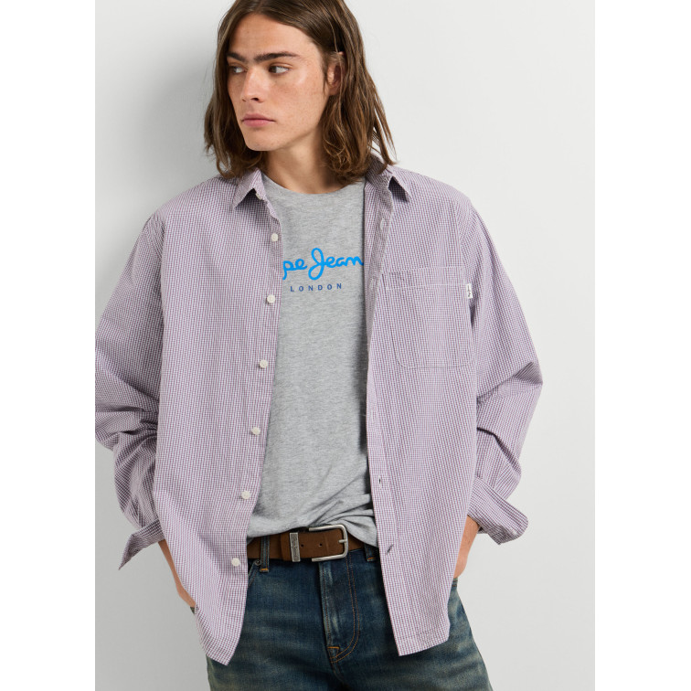 chemise homme  pepe jeans rho