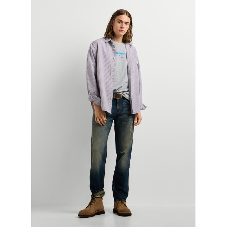 chemise homme  pepe jeans rho