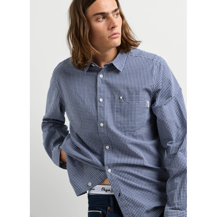 chemise homme  pepe jeans rockville