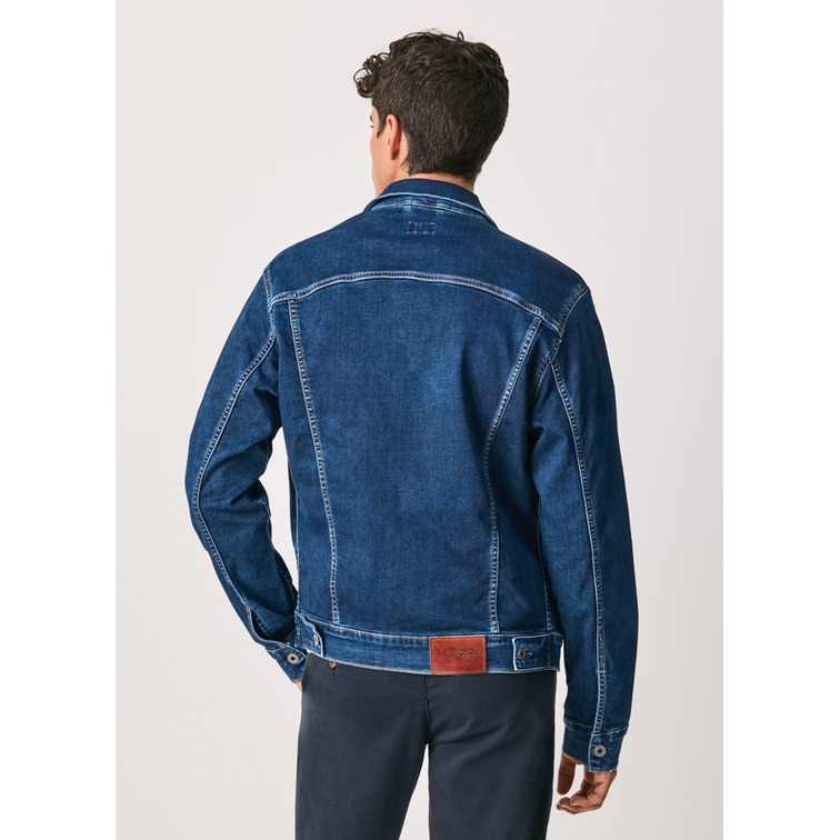 veste en jean homme pepe jeans pinner