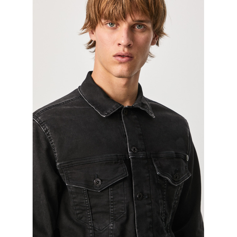 veste en jean homme pepe jeans pinner