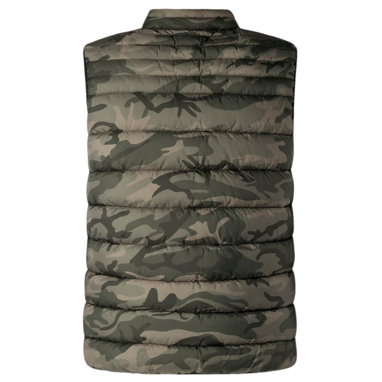 cazadora homme  pepe jeans jack vest camo
