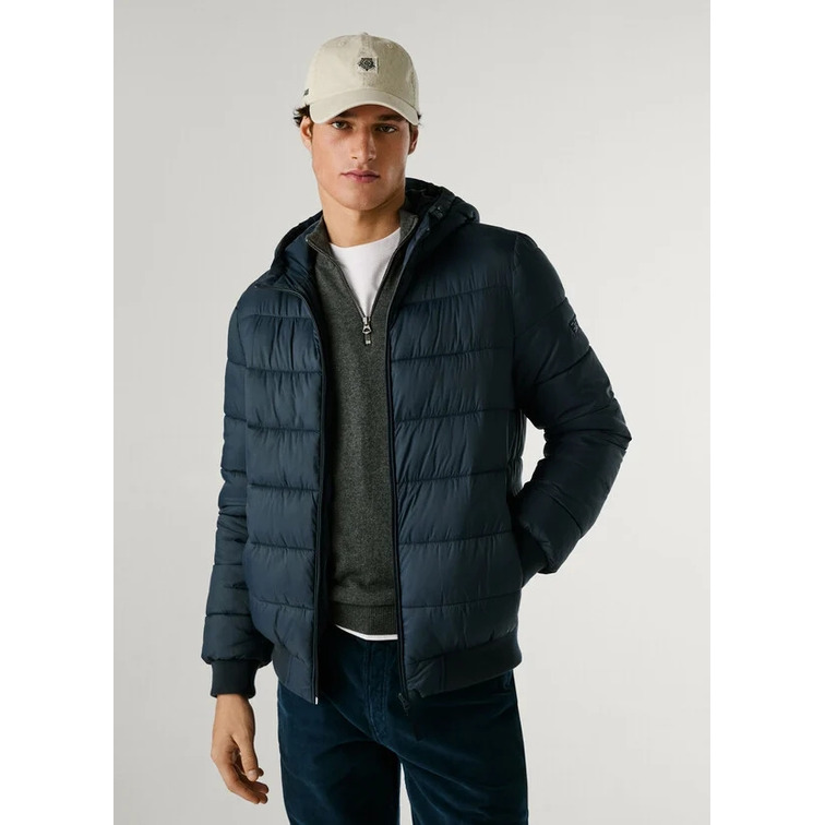 cazadora homme  pepe jeans puffer hood jacket
