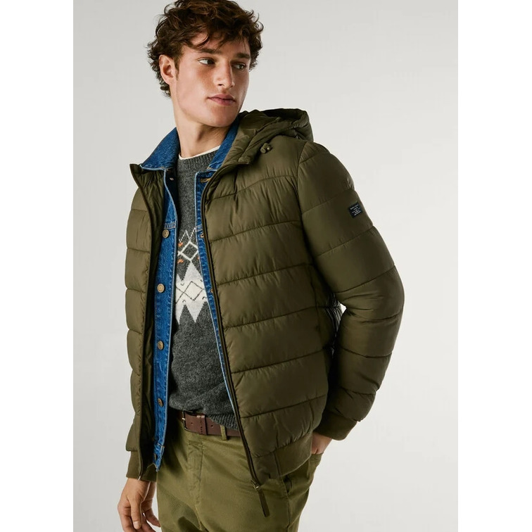 cazadora homme  pepe jeans puffer hood jacket