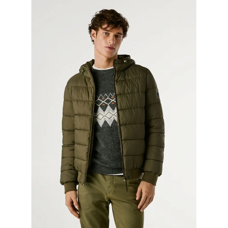 cazadora homme  pepe jeans puffer hood jacket