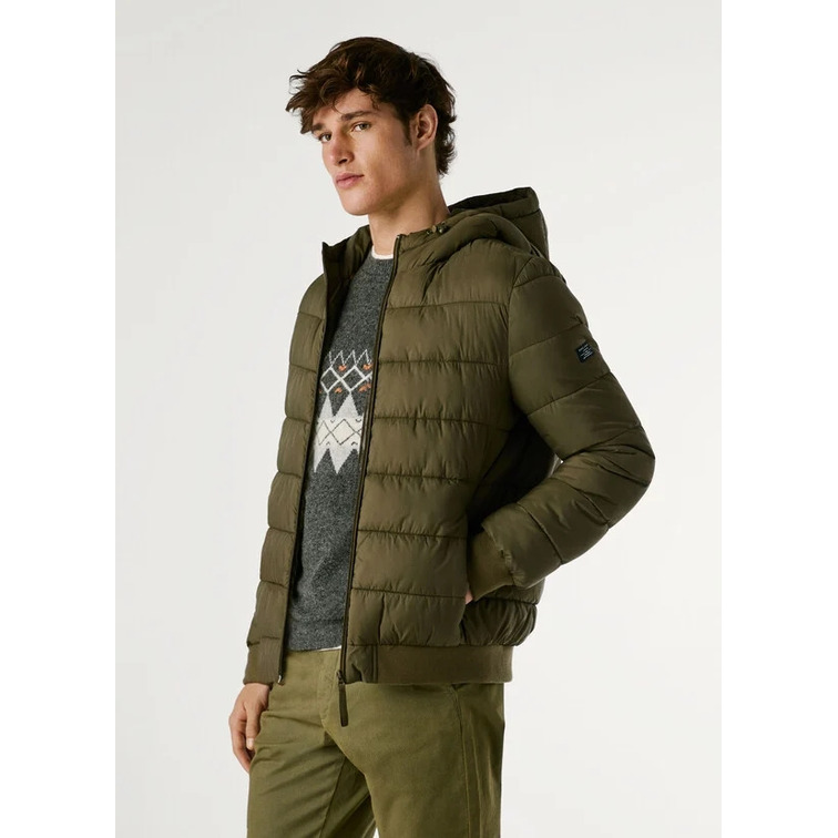 cazadora homme  pepe jeans puffer hood jacket