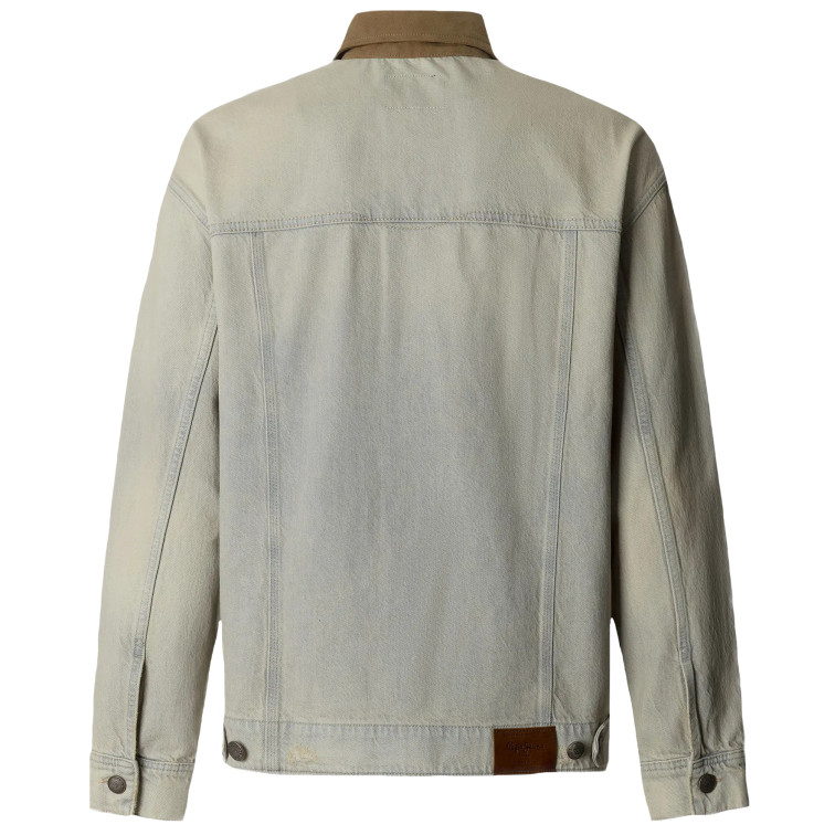 maillot homme  pepe jeans walt worker jacket tint grey