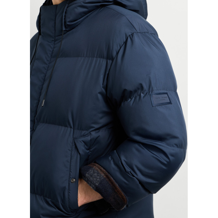 maillot homme  pepe jeans thick puffer jacket