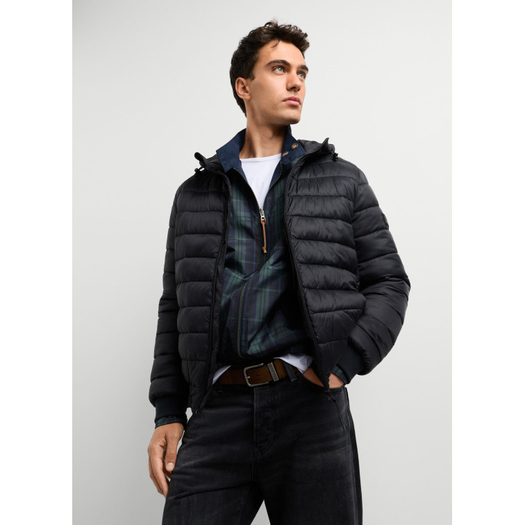 maillot homme  pepe jeans puffer hood jacket