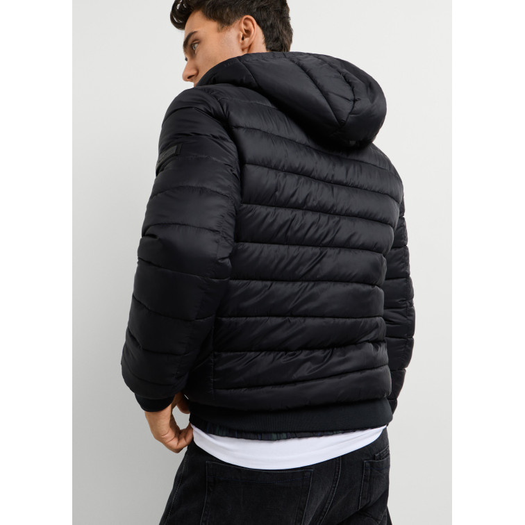 maillot homme  pepe jeans puffer hood jacket