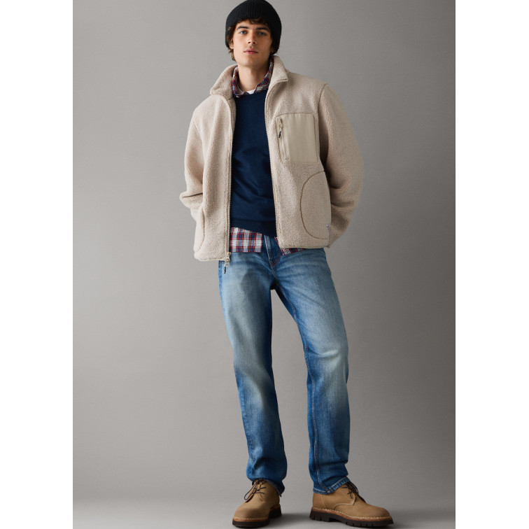 cazadora homme  pepe jeans borg jacket