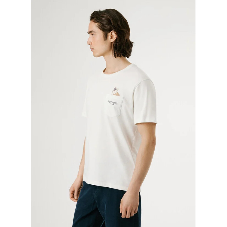 t-shirt homme  pepe jeans thansen tee