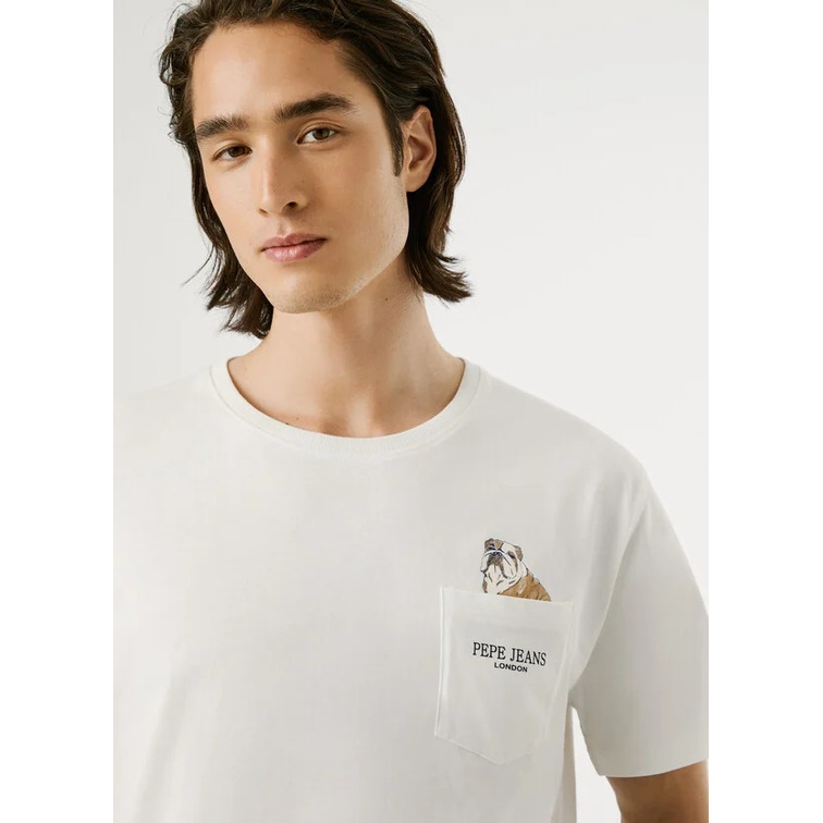 t-shirt homme  pepe jeans thansen tee