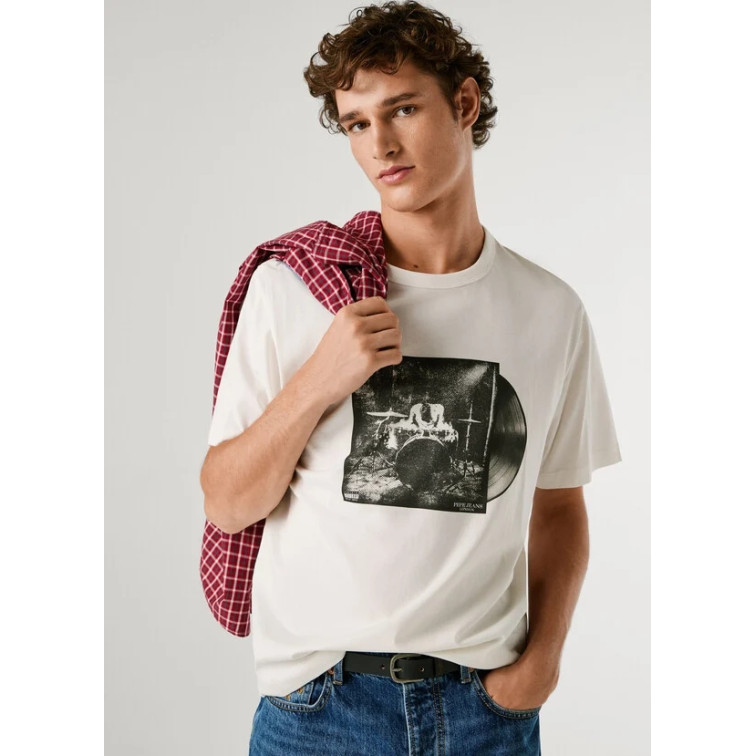t-shirt homme  pepe jeans sawyer tee
