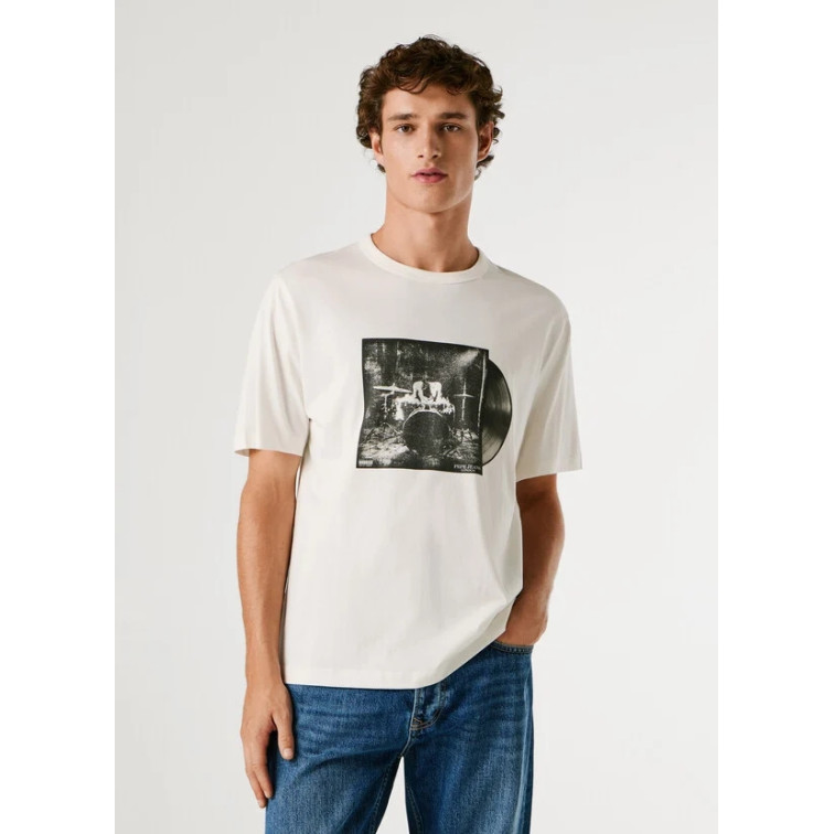 t-shirt homme  pepe jeans sawyer tee