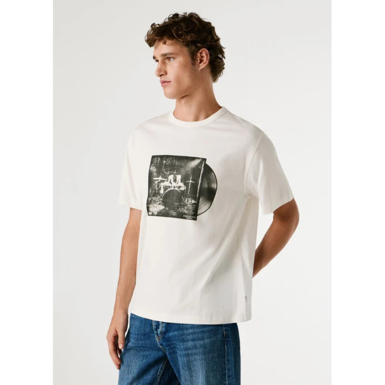 t-shirt homme  pepe jeans sawyer tee